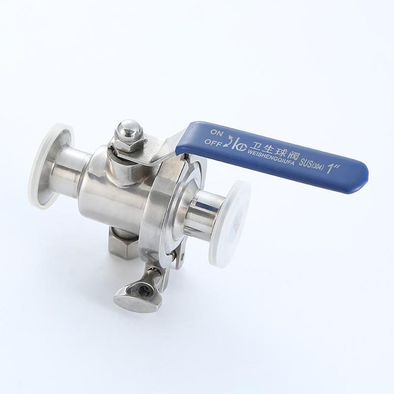 Stainless Steel Sanitary Tri-Clamp Ball Valve