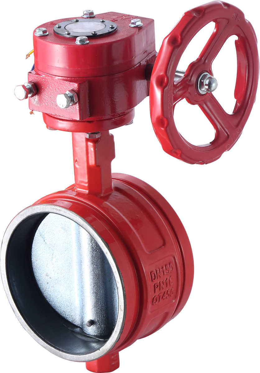 Fire Protection Grooved Signal Butterfly Valve ZSXDF8-Q